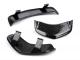 Horn grill insert, chevron set -MOTO NOSTRA, carbon style- Vespa GTS125/300 (2019-), GTS Super (iGet/HPE), GTS Supersport (iGet/HPE), GTS Touring (iGet/HPE), GTS SuperTech (iGet/HPE), GTS Yacht Club, GTS SuperNotte