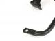 Rear rack, fold down -MOTO NOSTRA- Vespa LX50, LX125, LX150, Vespa LXV50, LXV125, Vespa S50, S125, S150 - black