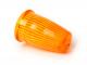 Indicator lens -MOTO NOSTRA handlebar end indicator- Vespa Rally180 (VSD1T), Rally200 (VSE1T), Sprint, V50, PV125, ET3 - amber