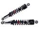 Shock absorber set YSS black chrome 320mm for Puch Maxi, Tomos