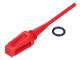 gear oil dipstick / filler screw plug Malossi red for Aprilia, Derbi, Gilera, Piaggio, Vespa