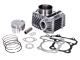 cylinder kit Naraku 160cc 58.5mm for 4-stroke GY6, Kymco AC