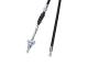 rear brake cable Naraku PTFE L=169cm for Piaggio Zip