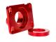 Intake manifold VOCA aluminum CNC PWK 21-28mm red for Minarelli AM6, Derbi