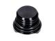 Oil filler plug VOCA V2 CNC black for Minarelli AM, Generic, KSR-Moto, Keeway, Motobi, Ride, 1E40MA, 1E40MB