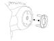 clutch locking / pulley maintenance tool Buzzetti for Piaggio 125-300cc 4T
