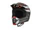 helmet Speeds Cross III black / red / white glossy