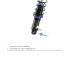 front shock absorber Polini Evolution for Vespa Primavera, Sprint, GTS, GTV