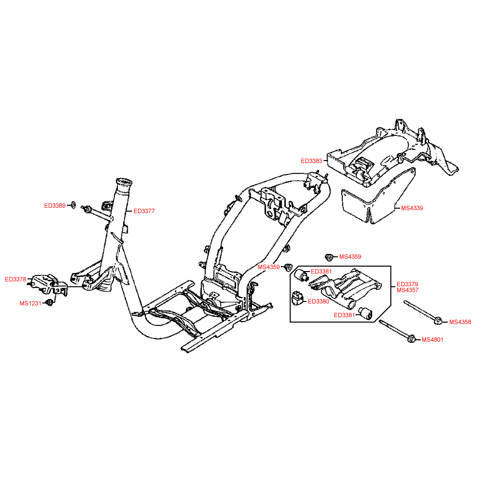 F21 frame & chassis