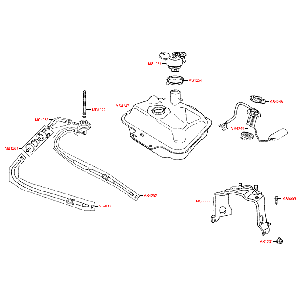 How to install fuel cock