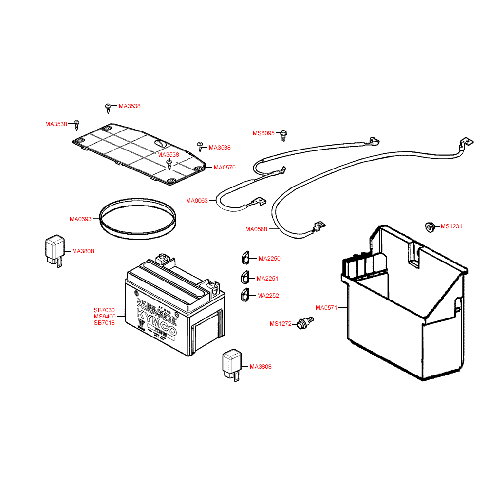 F11 battery & fuses