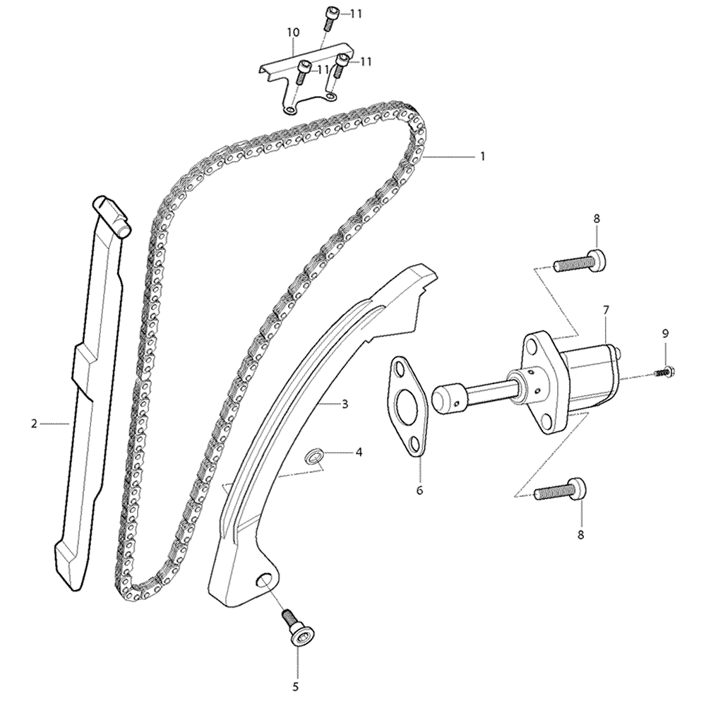 Fig09 Timing Chain Scooter Parts Racing Planet Uk