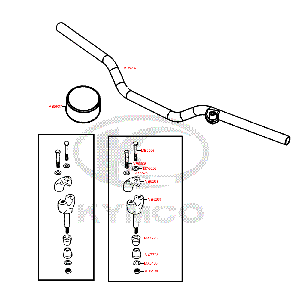 F05 handlebar