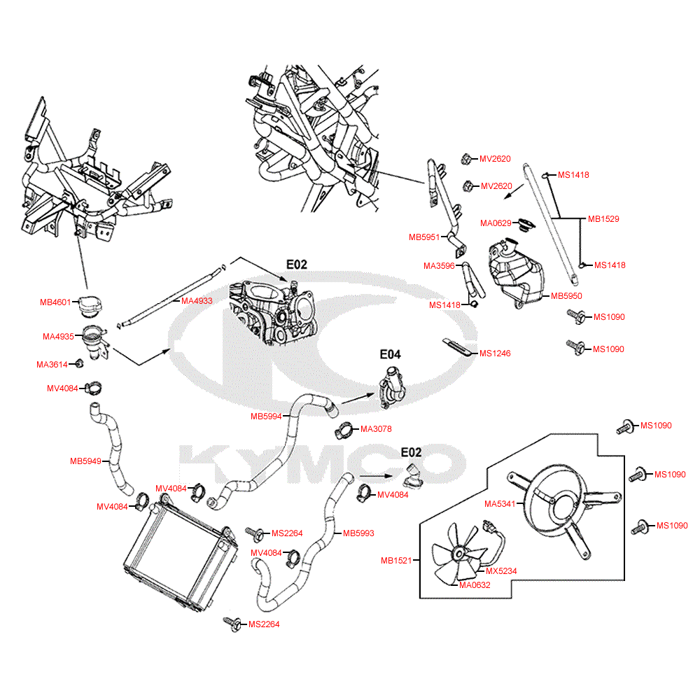 F21 cooling system